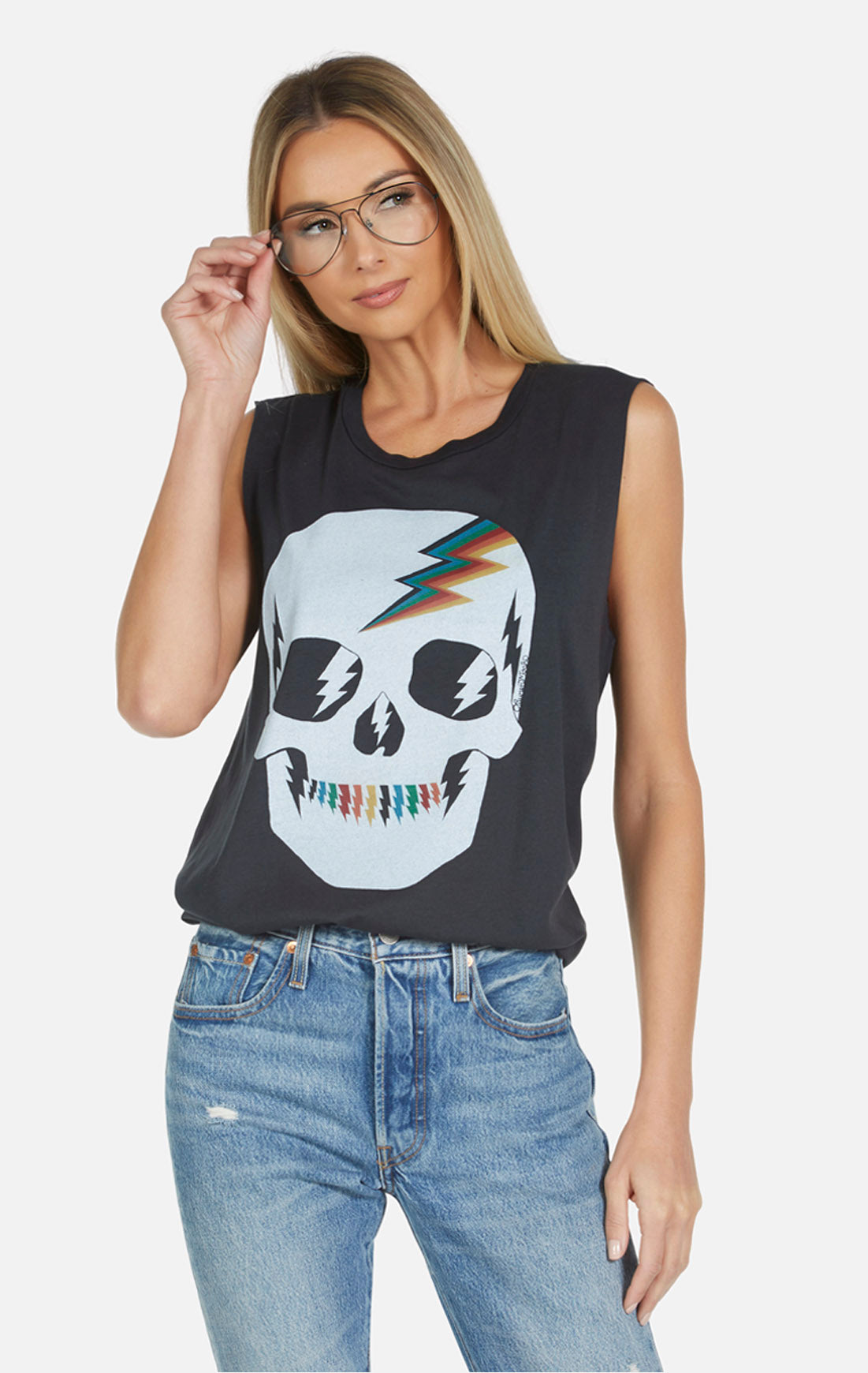 Instant Electric Skull and Bolt Tank