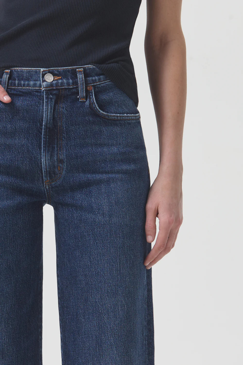 Blush High Rise Straight