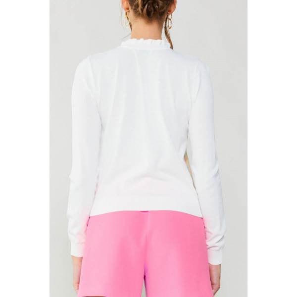 Graceful Combo Print Sweater