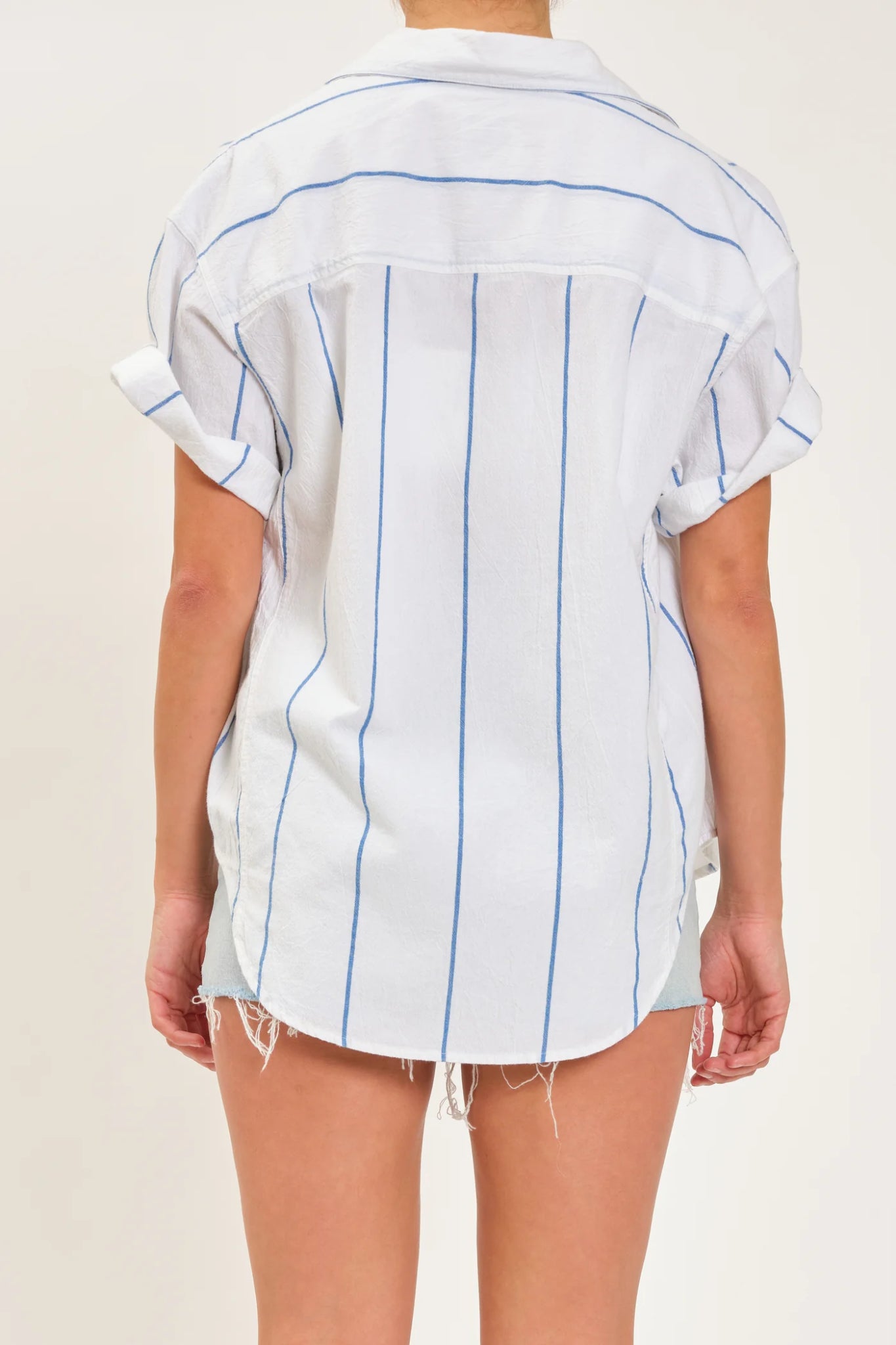 Tesoro Boyfriend Stripe Shirt
