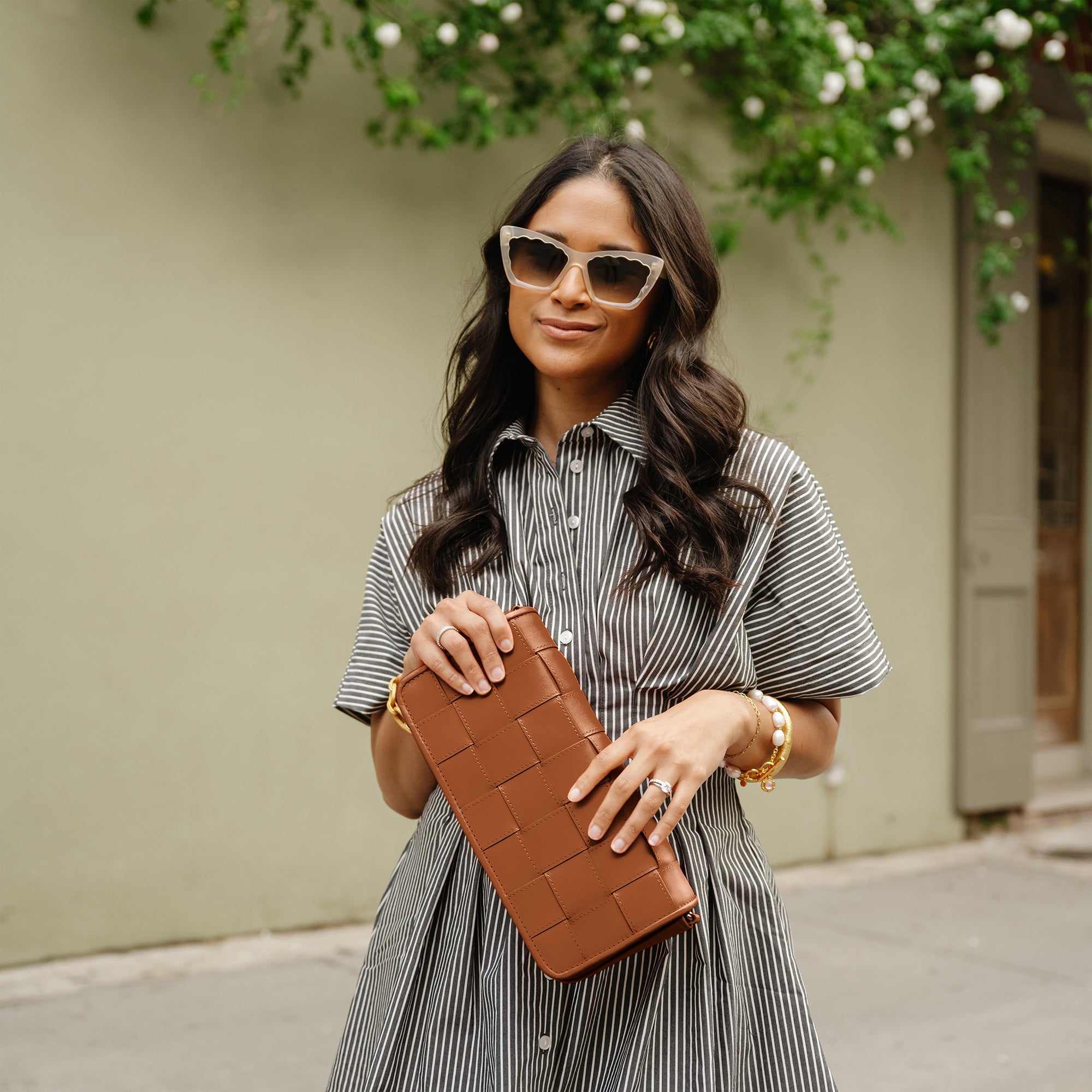 Algorithm Shoulder Bag