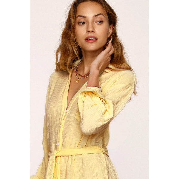 Topacio Button Down Dress