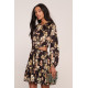 Onyx Floral Dress