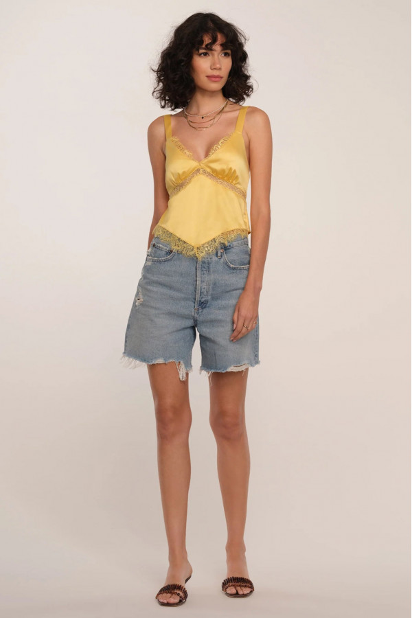 Thrust Lace Trim Cami