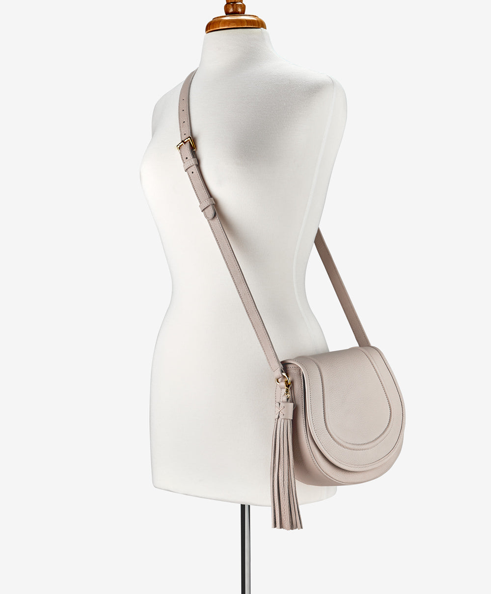 Suede Joie Saddle Bag