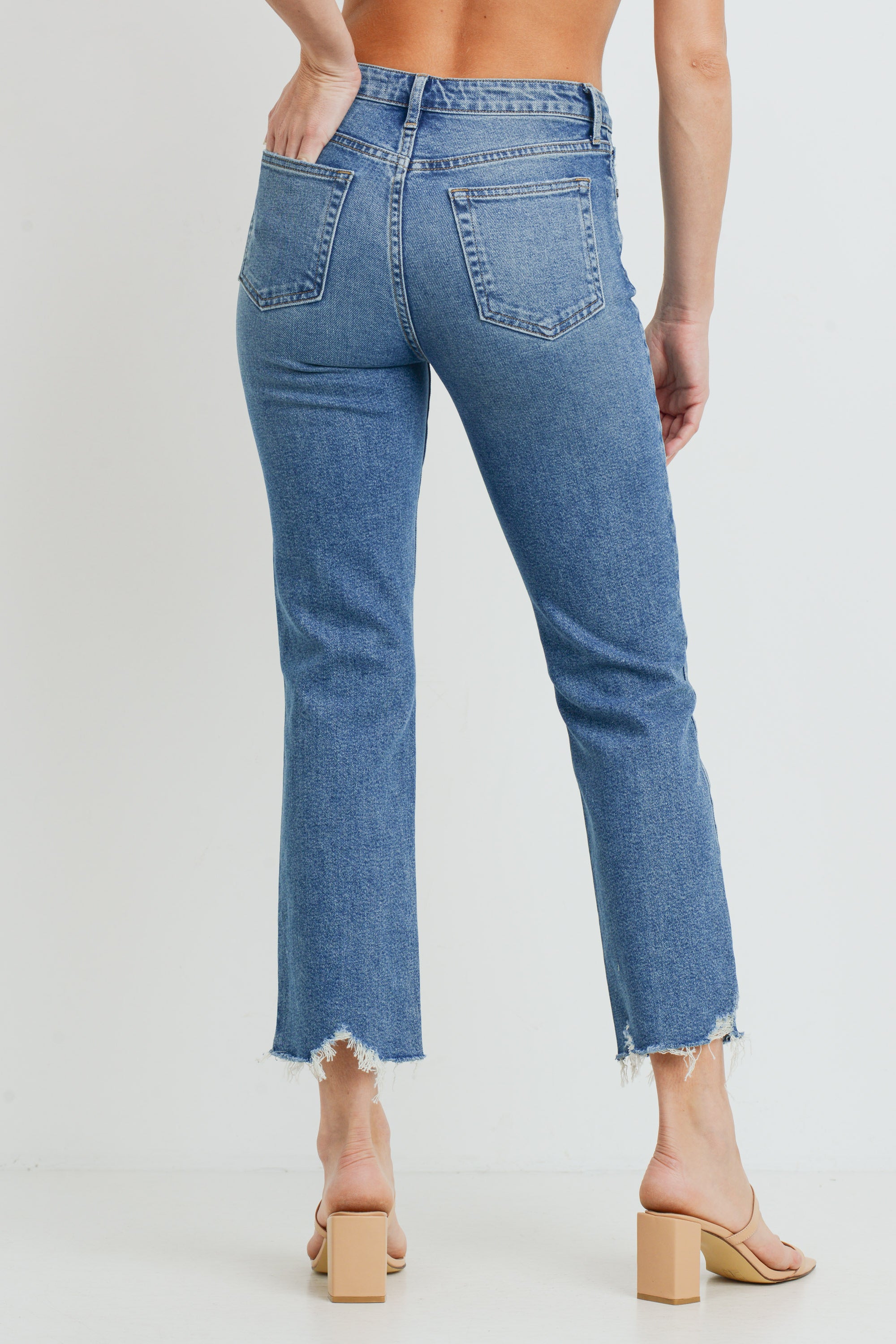 Esmeralda Onde Straight Jean