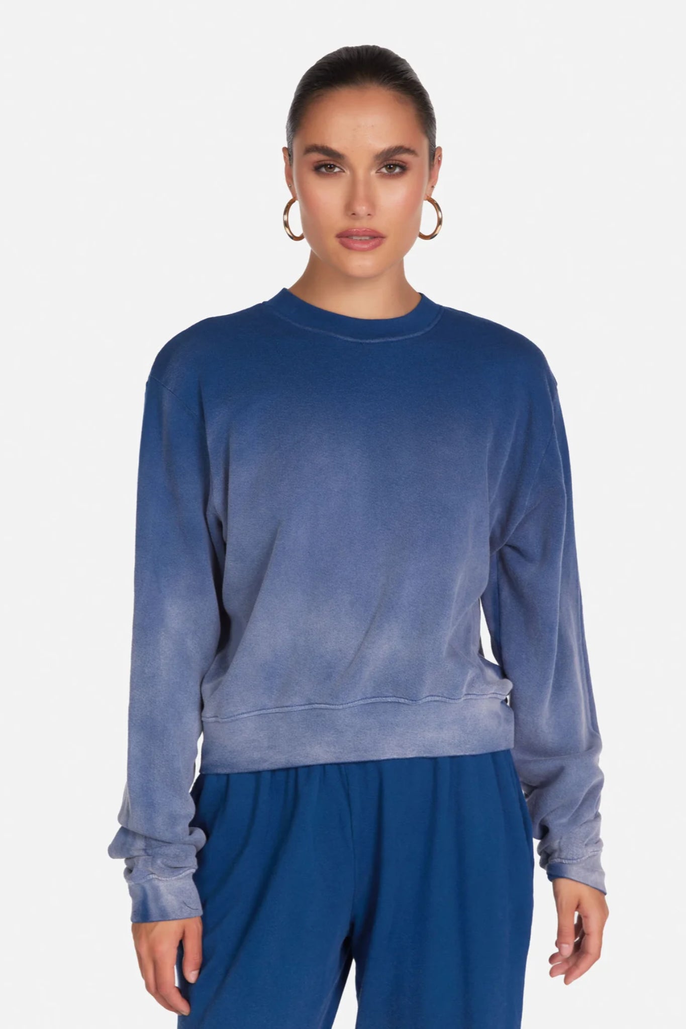 Frost Ombre Crewneck