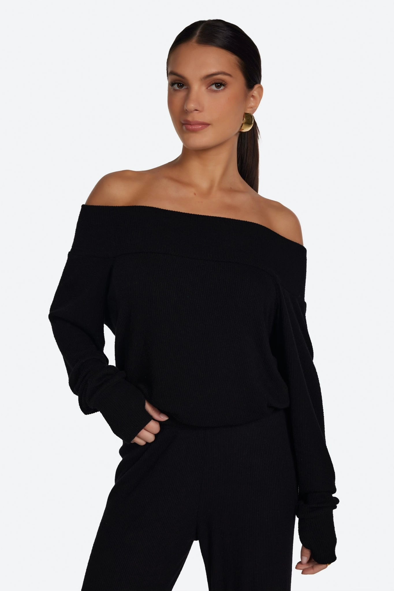 Chant Aura Ribbed Top