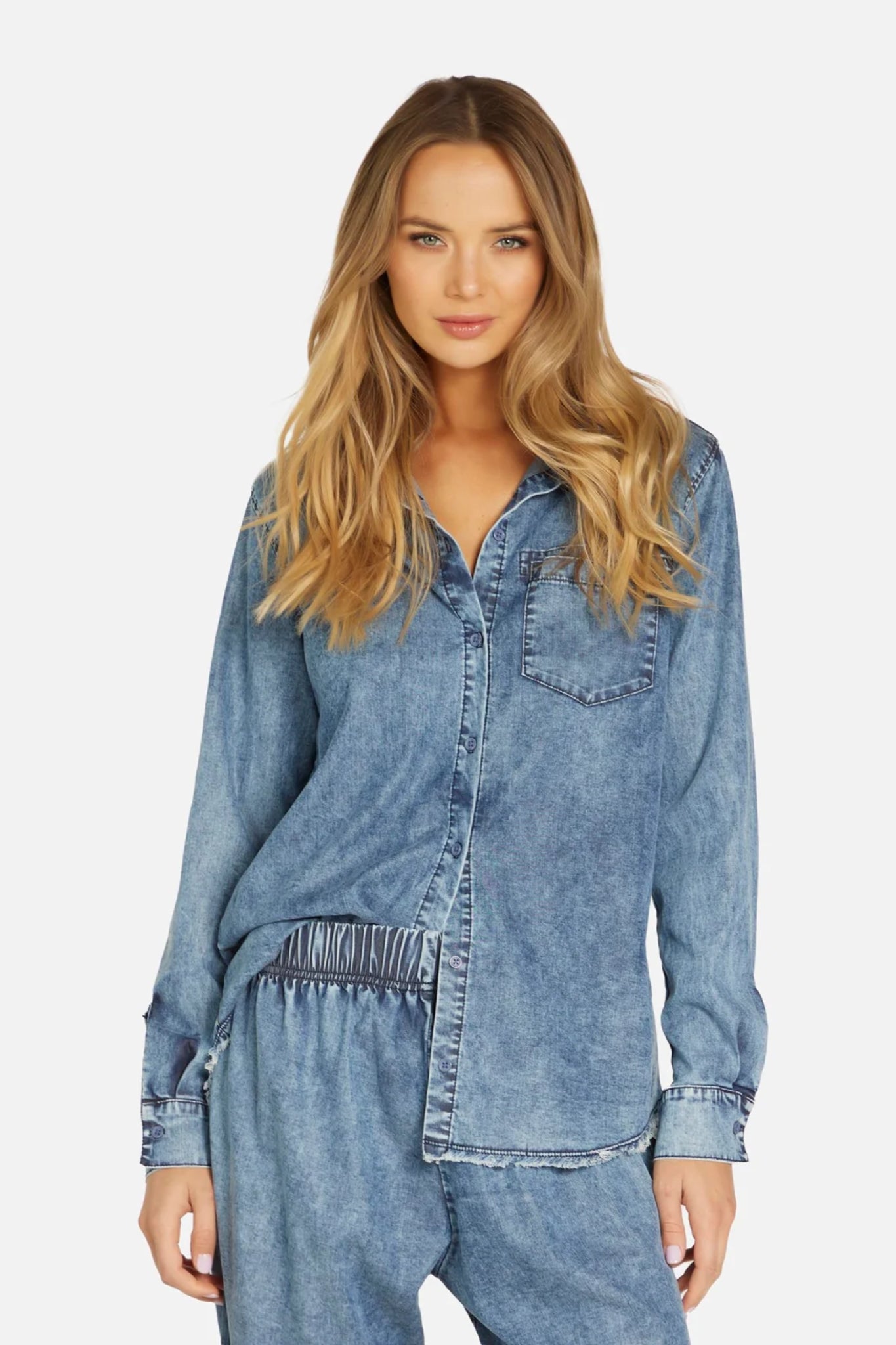 Segreto Oversized Boyfriend Shirt