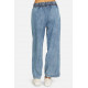 Glimmer Wide Leg Denim Pant