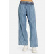 Glimmer Wide Leg Denim Pant