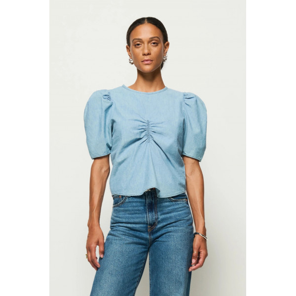 Splendore Chambray Top