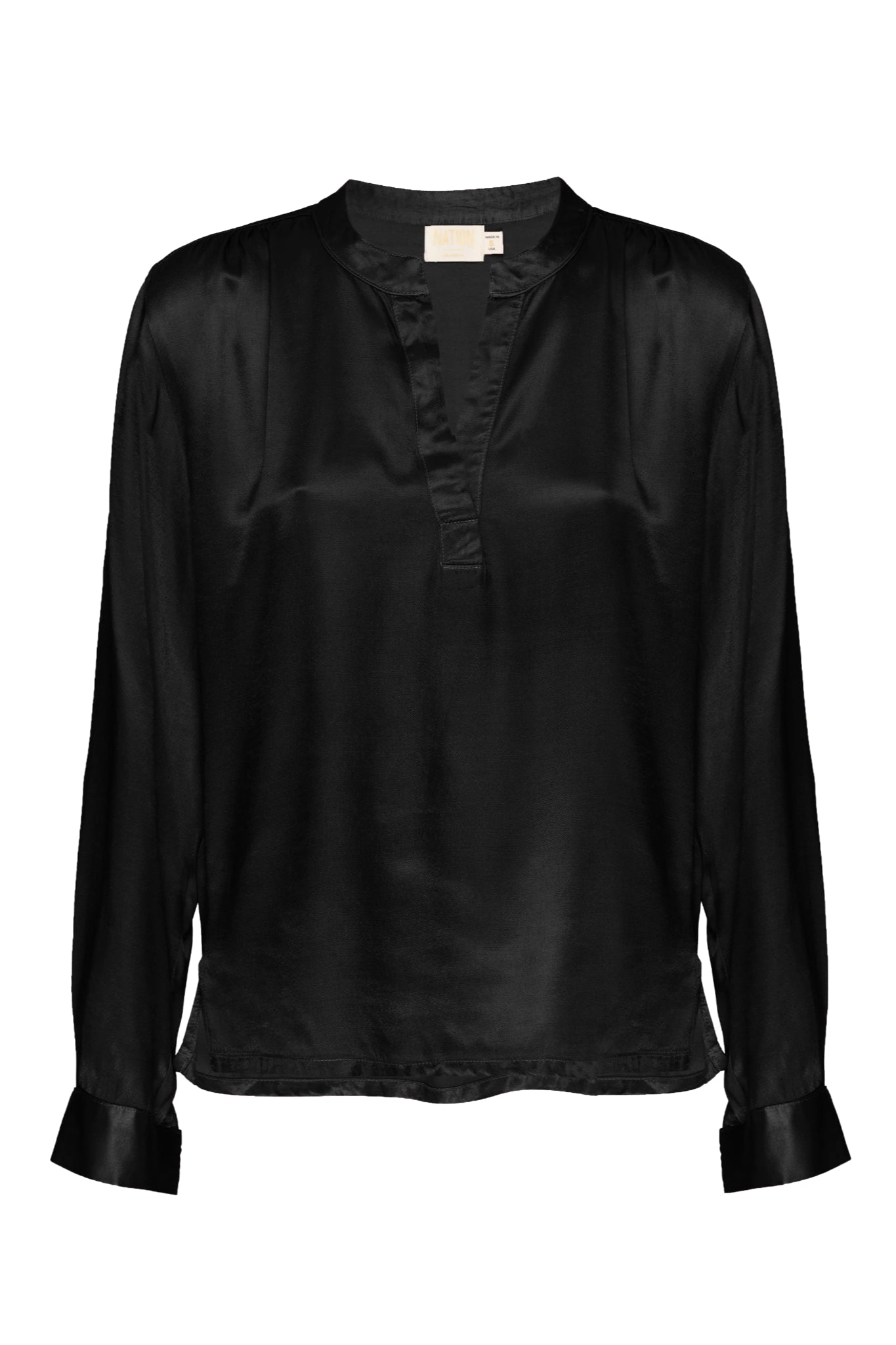 Platinum Silky Henley