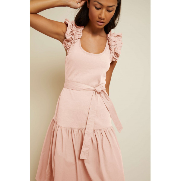 Shine Flow Frilly Dress