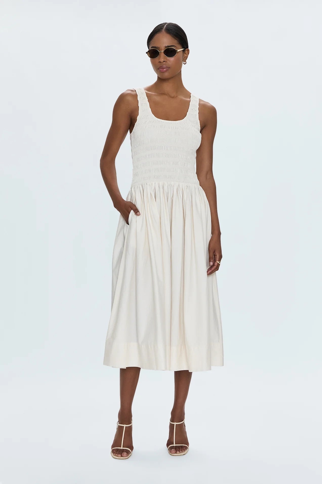 Cadenza Smocked Dress