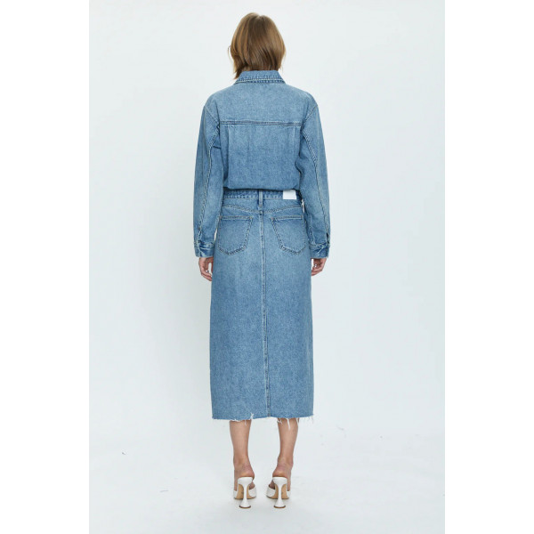 Luna Vertex Midi Dress