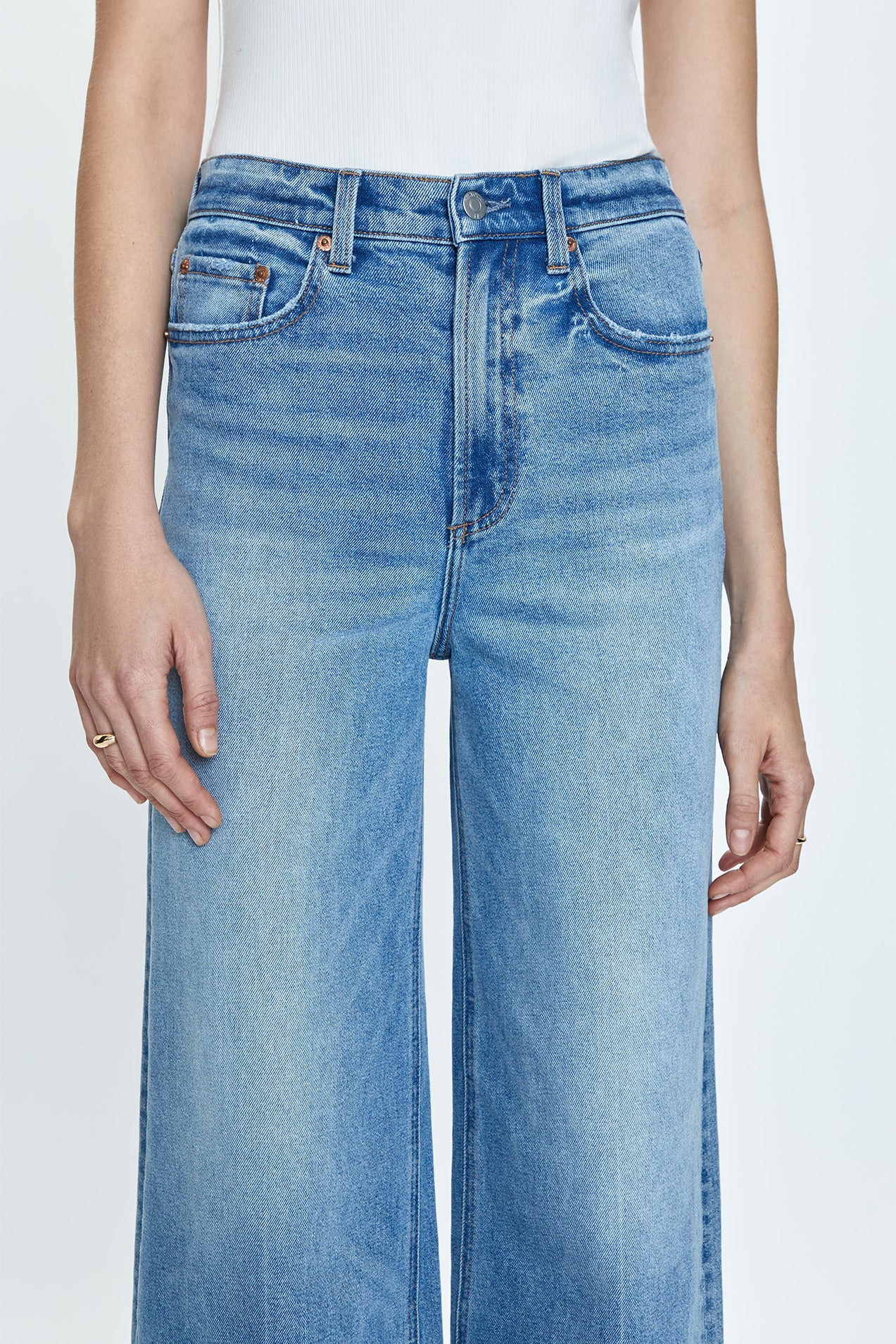 Cyclone Crop High Rise Wide Leg