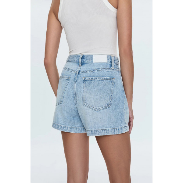 Terciopelo A-Line Denim Short