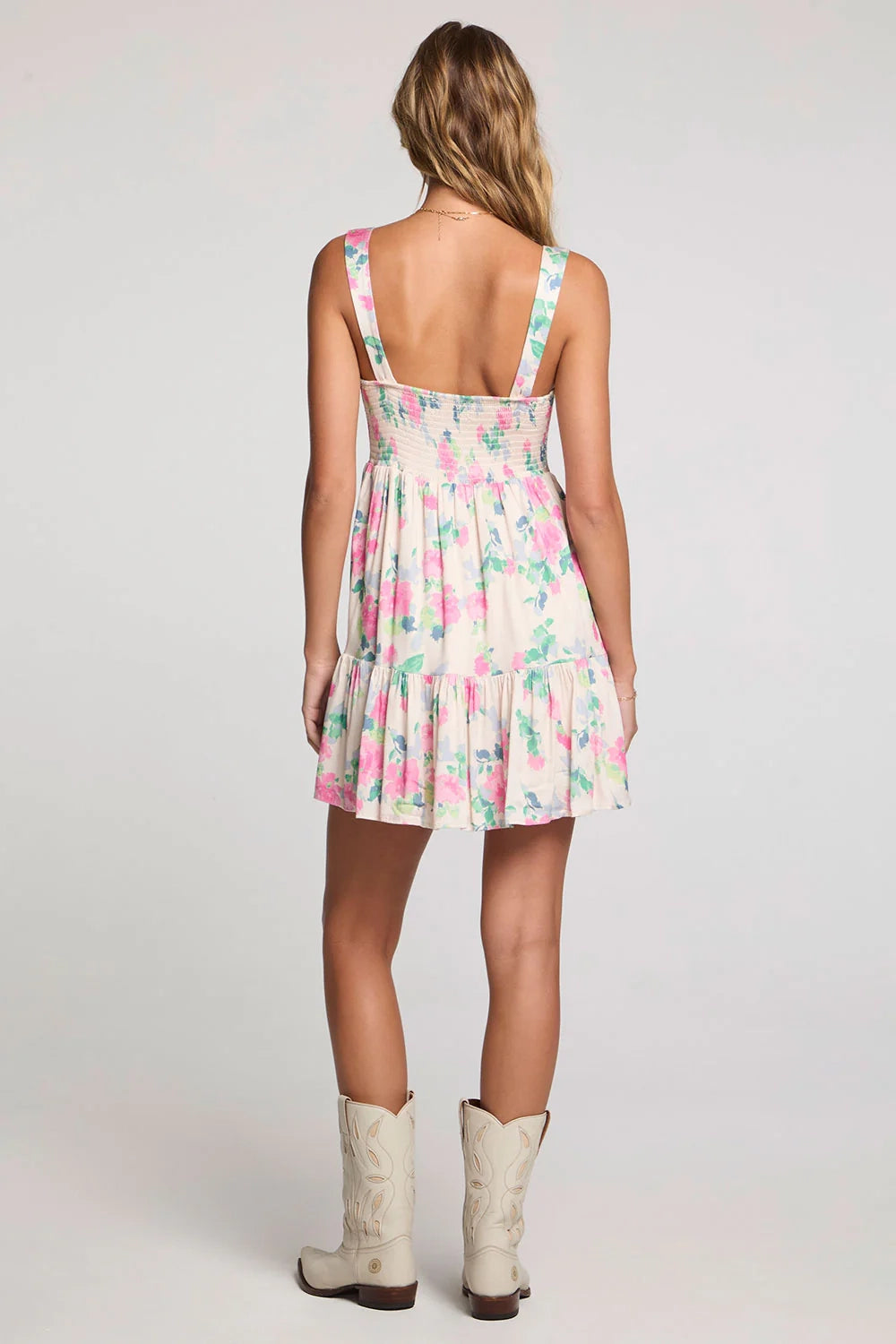 Meriggio Floral Mini Dress
