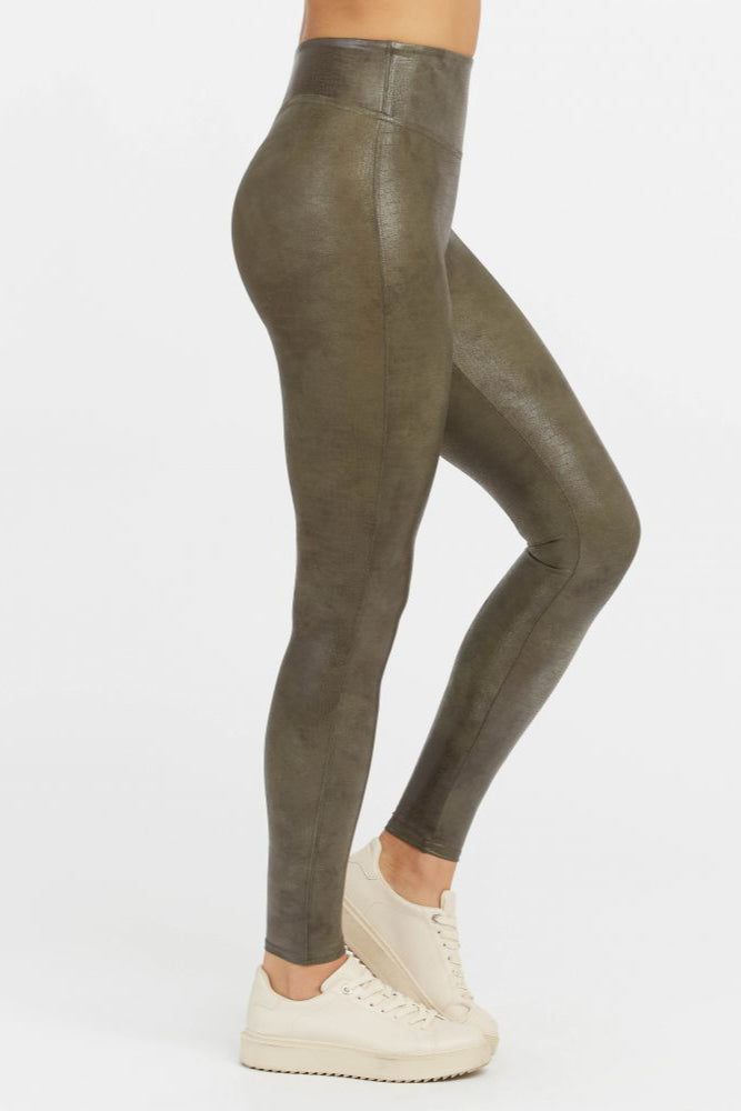 Fascino Leather Croc Shine Legging