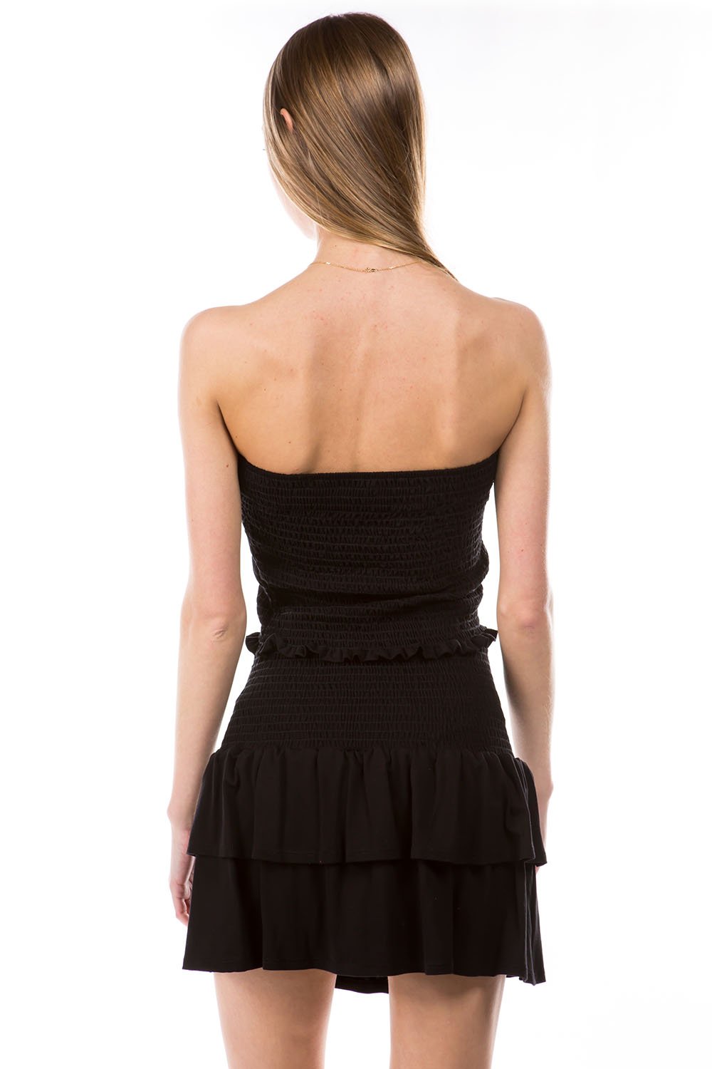 Frost Smock Tube Top