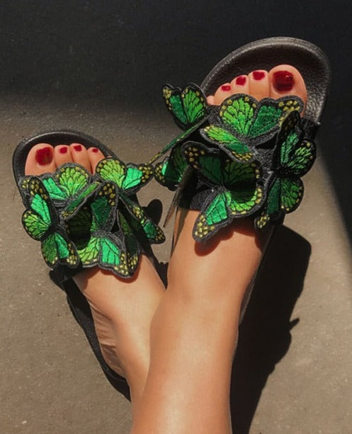 Iris Allure Butterflies Slippers