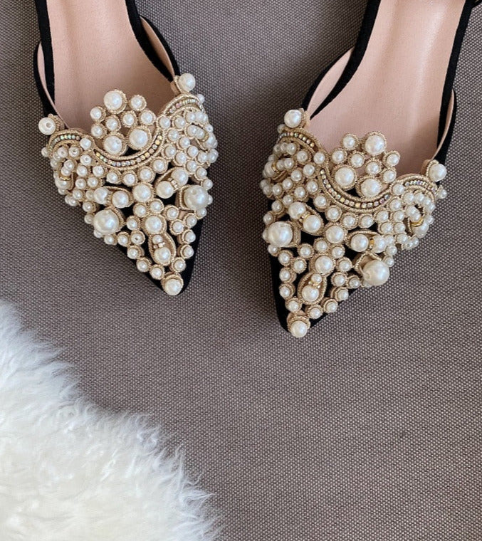 Supreme Pearl Ballet Flats