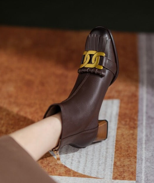 Serene Mood Leather Shoes