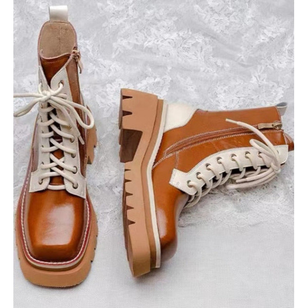 Hyacinth Motorcycle Boots