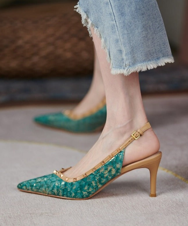 Violetta Studs Heels