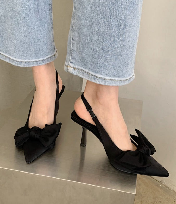 Urban Bow-Knot Pumps